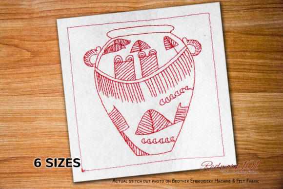 Ancient Egyptian Pottery Lineart Design