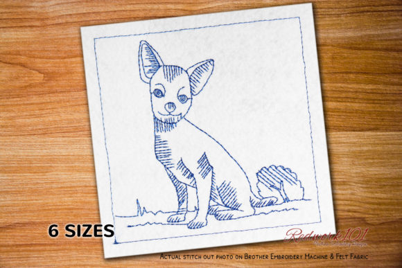 Chihuahua Dog Lineart