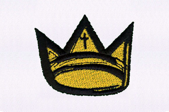 Cross Embossed Crown