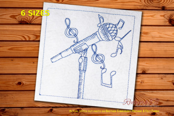 Microphone Redwork