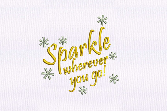 Sparkling Quote Design